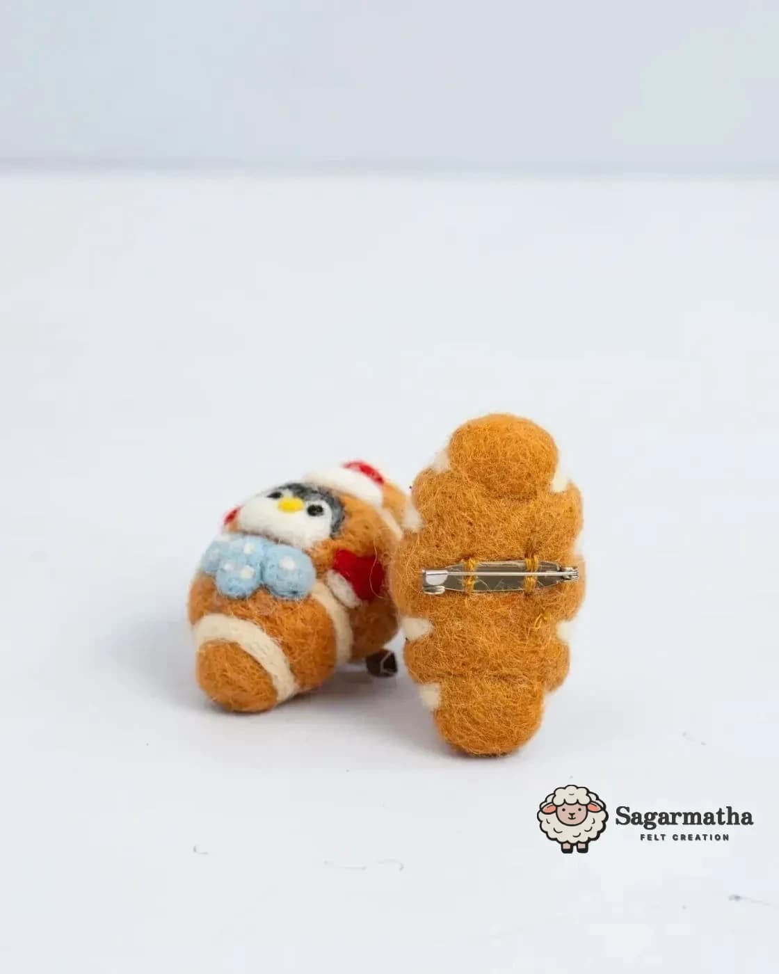 Hand Felted Brooch