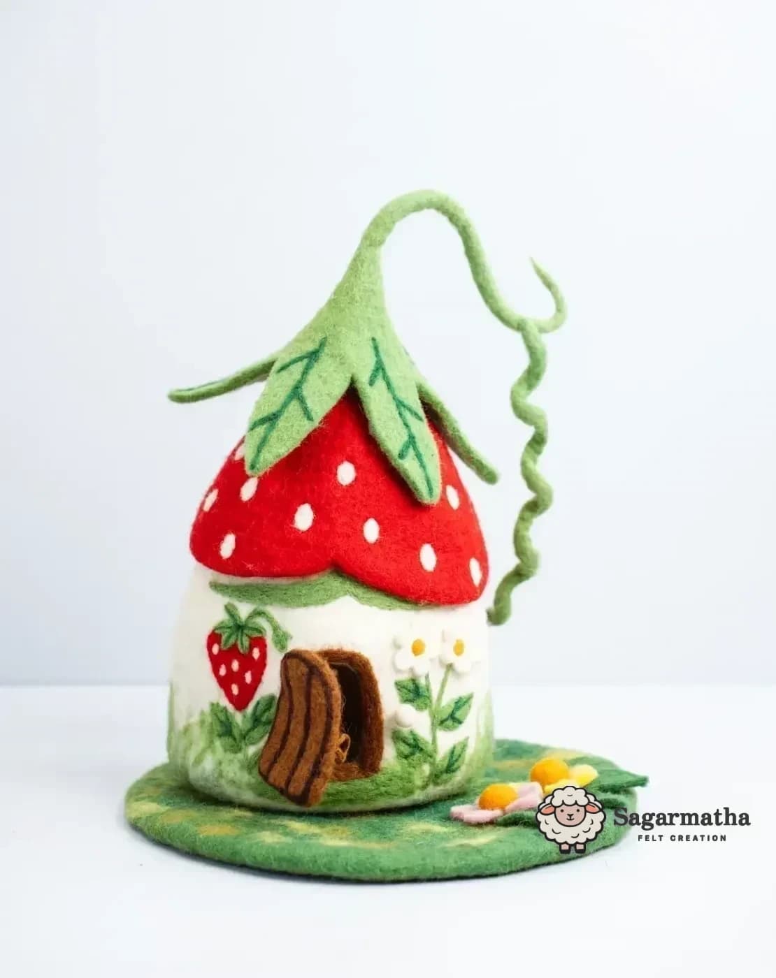 Felt Fairy House