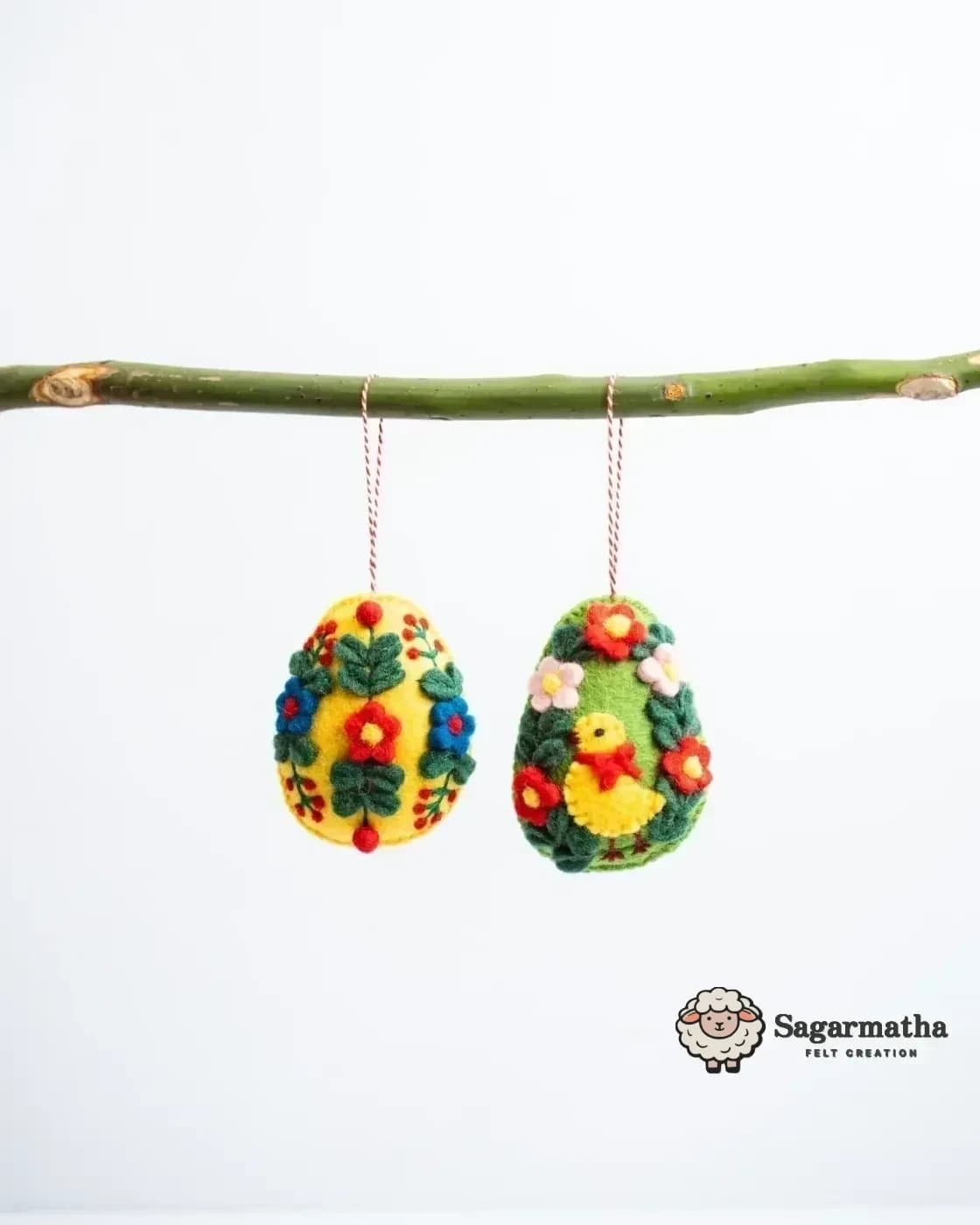 Handmade Easter Ornaments