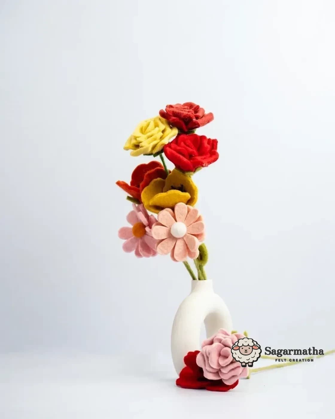 Handmade Felt Flowers