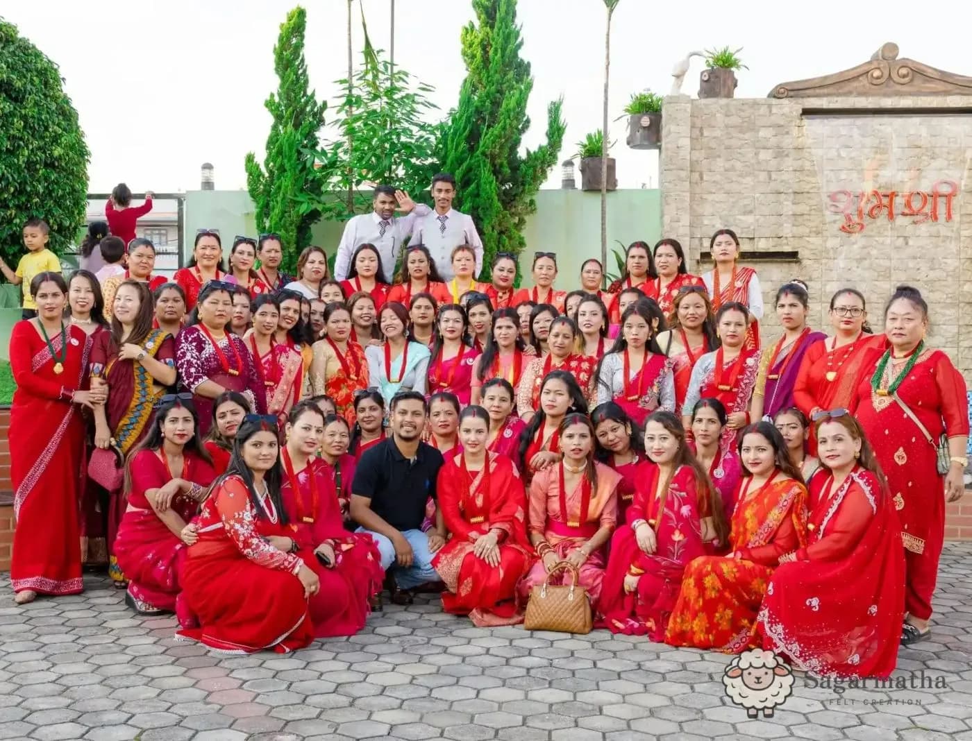 Sagarmatha felt creation team